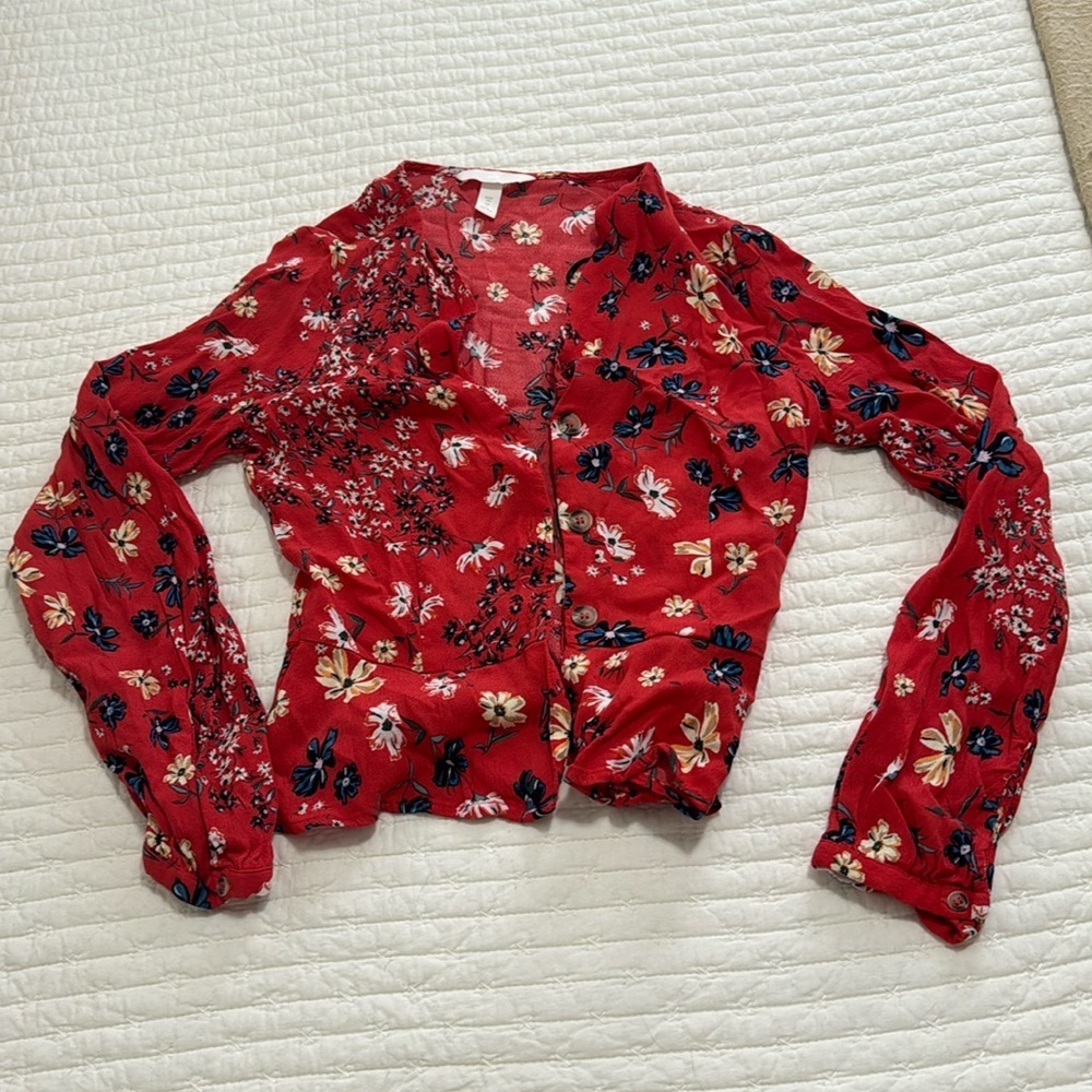 H&M floral cardigan